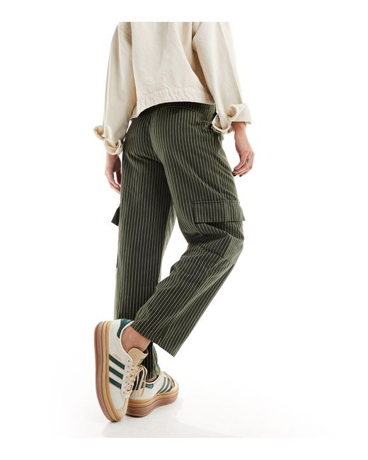 ASOS Barrel Cargo Utility Pants in Natural Lyst