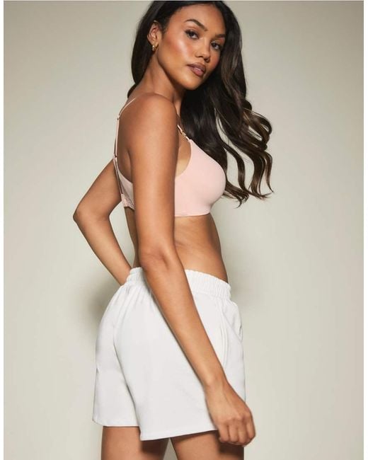 KBX White Jessica Sweat Short