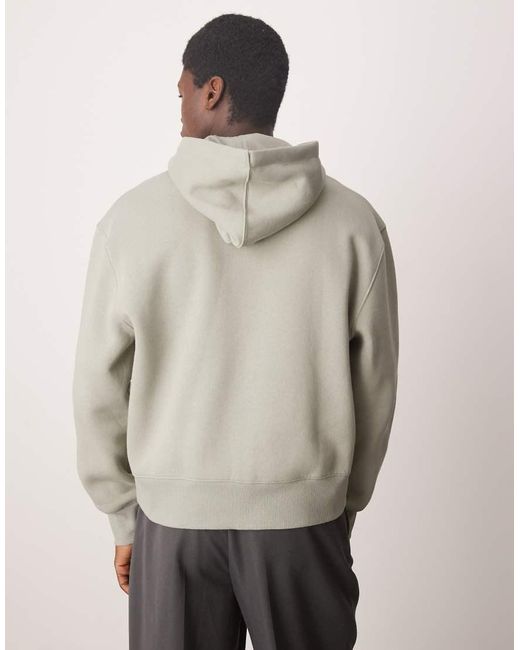 Sudadera Verde Extragrande Con Capucha Y Cremallera De ASOS de hombre de color Natural