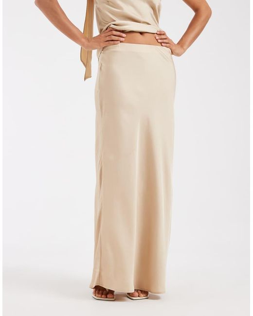 ONLY Natural Maxi Skirt