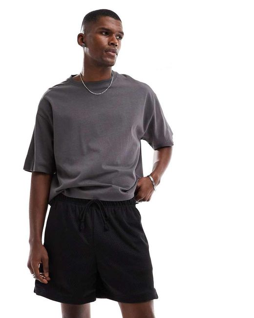 Cotton On Gray Sport Fleece Shorts for men