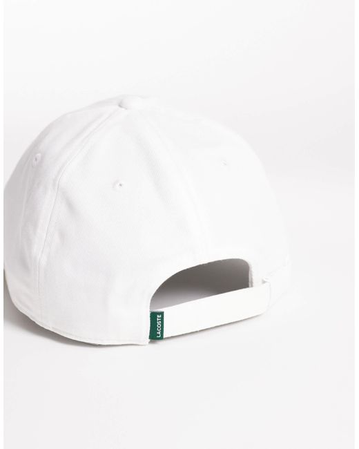 Lacoste – kappe in Natural für Herren