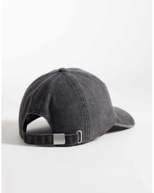 ASOS Gray Baseball Cap for men