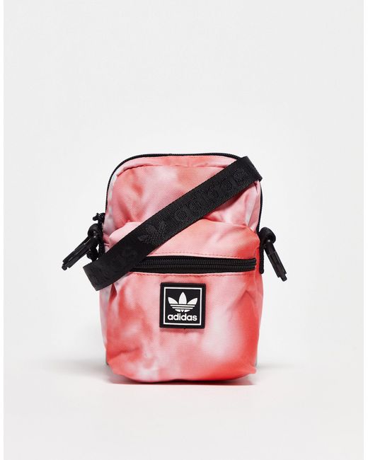 Adidas Originals Red Utility 2.0 Festival Cross-body Bag for men