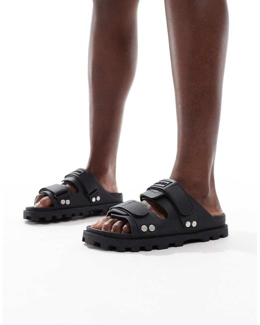 Hunter White Vegan Sandal