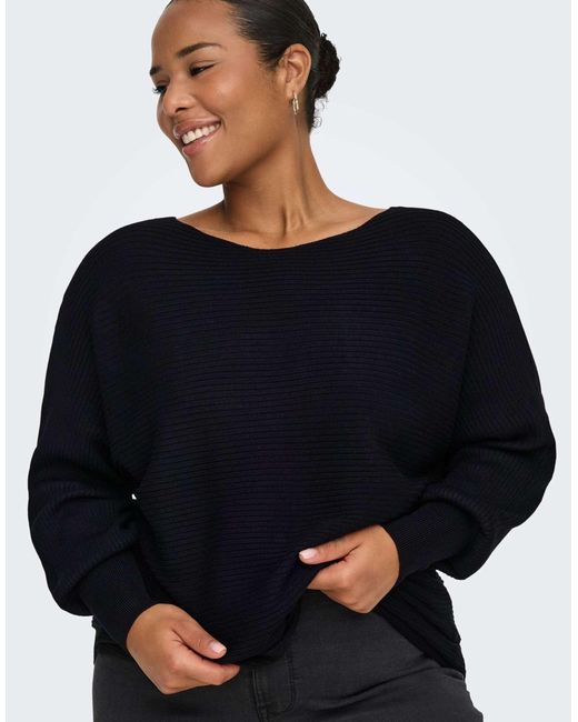 Pull en maille ONLY en coloris Blue
