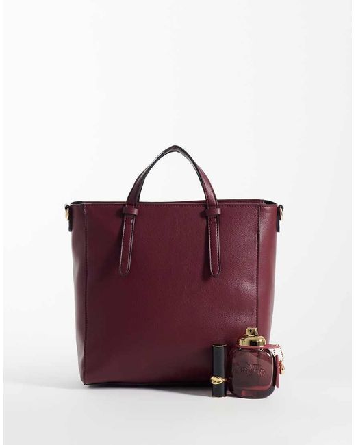 ASOS Purple Backpack Tote Bag