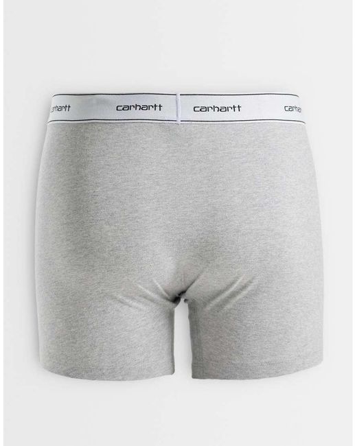 Carhartt Gray Cotton 2 Pack Boxers