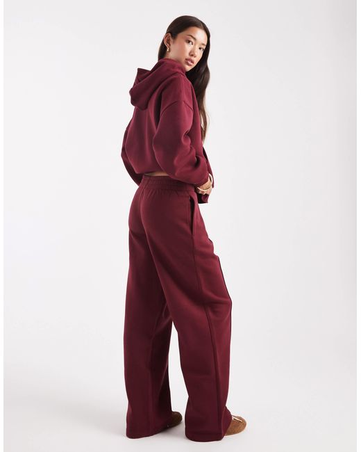 ASOS Oversized Tailored Brushback Jogger With Seam Detail