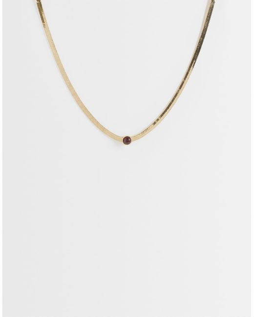 Mango White – perlenkette