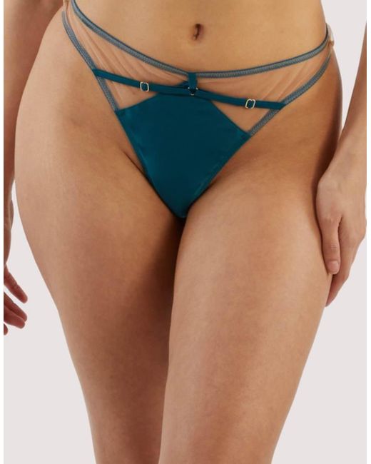 Playful Promises Blue Ramona Thong