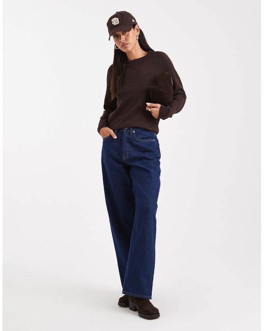 Pull ras ONLY en coloris Blue