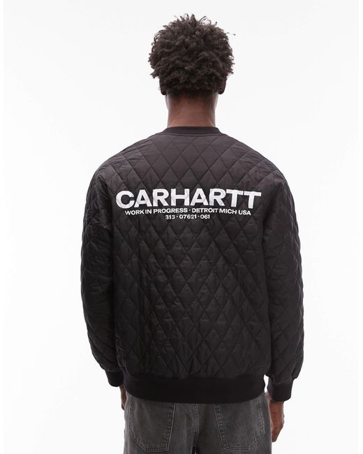 Carhartt – calma – oversize-sweatshirt in Black für Herren
