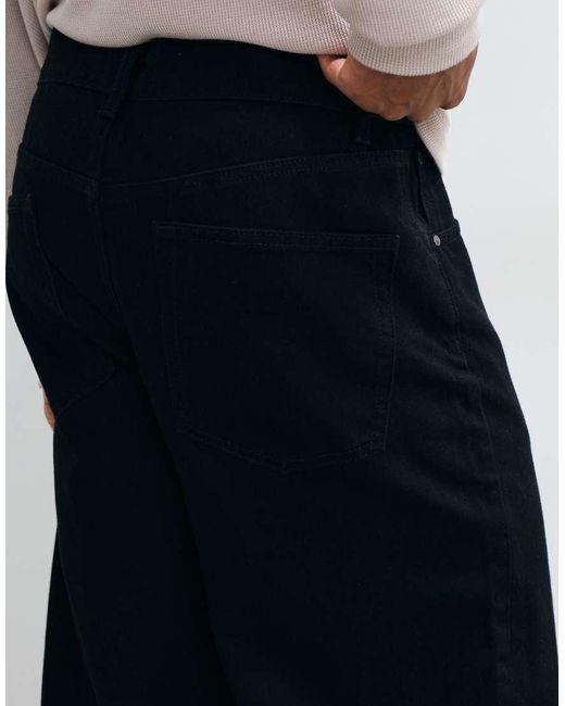 ASOS White Essential baggy Jeans for men