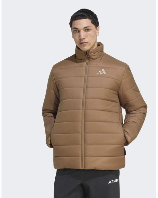 Adidas Originals Natural Terrex Multi Essentials Insulated Jacket for men