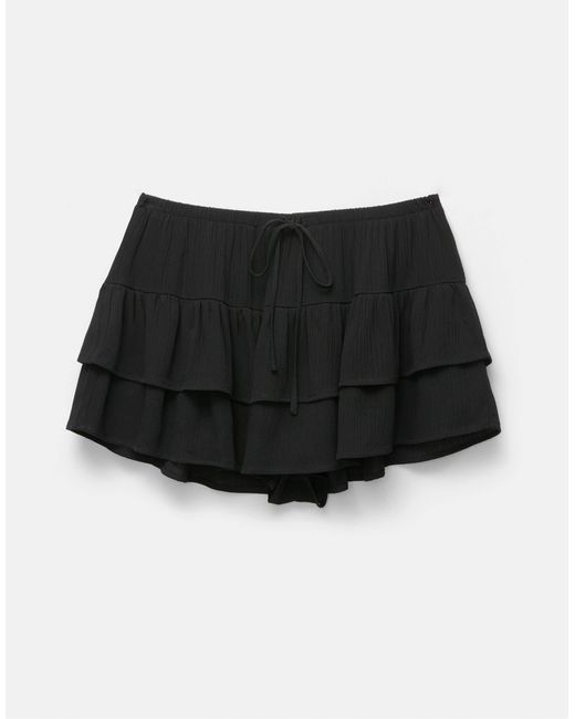 Pull&Bear Black – skort