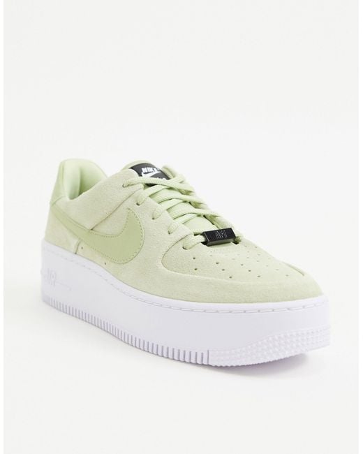 Nike Wildleder – Air Force 1 Sage – Sneaker aus grünem Wildleder in Grün |  Lyst AT