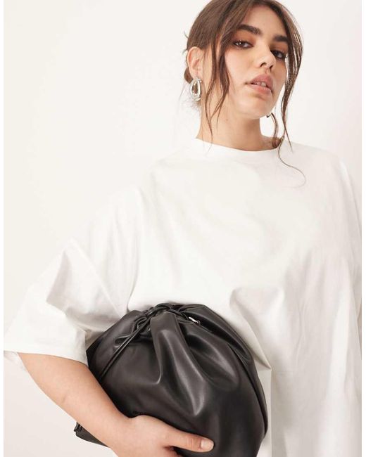 ARRANGE Blue Curve Oversized Premium Heavy Weight T-shirt