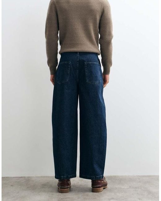 ASOS Blue Barrel Jeans for men
