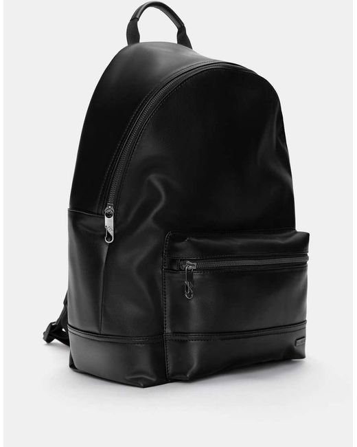 Pull&Bear Black Urban Backpack for men