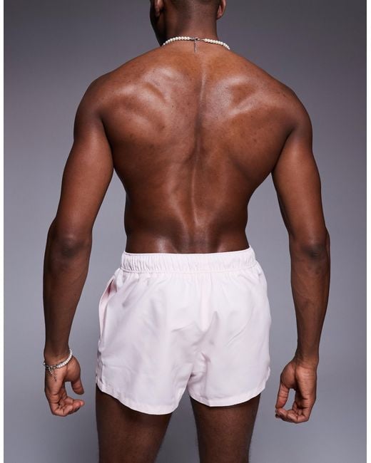 ASOS Pink Swim Shorts for men