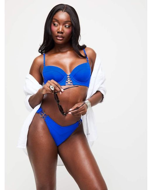 Ann Summers Blue Miami Dreams Underwired Bikini Top