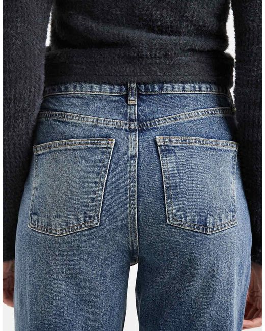 ASOS Blue Asos Design Tall Comfort Stretch Straight Leg Jean