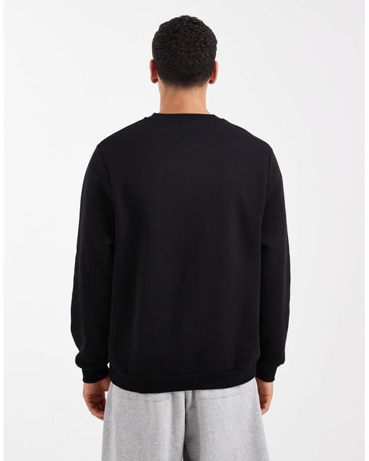 ASOS Black Essentials Sweatshirt for men