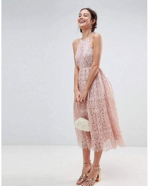Maxi Dress Asos Pink Prom Dress ASOS Asos Lace Pinny Scallop Edge Midi Prom Dress In Pink Lyst UK Maxi Dress Asos Pink Prom Dress ASOS Asos Lace Pinny Scallop Edge Midi Prom Dress In Pink Lyst UK