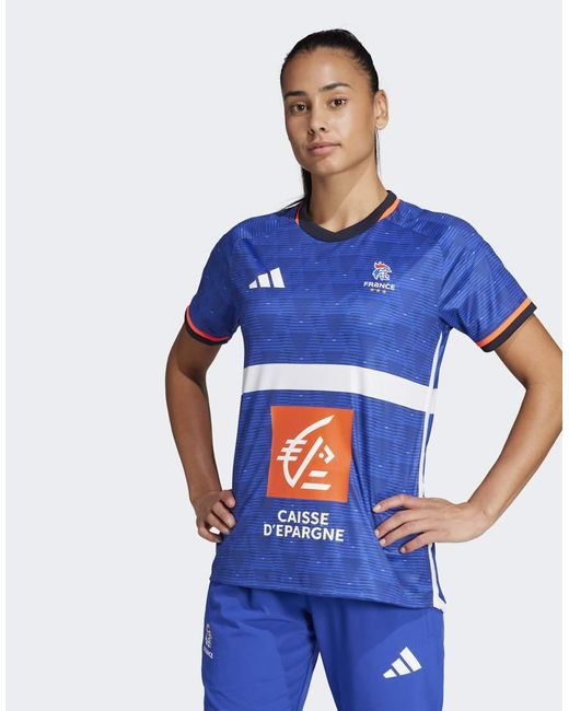 Adidas Originals Blue France Handball Replica Jersey