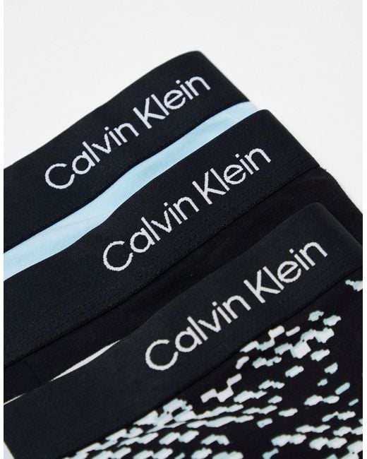 Calvin Klein White Ck 96 3 Pack Cotton Boxer Briefs for men