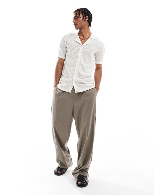 Camicia di Threadbare in White da Uomo