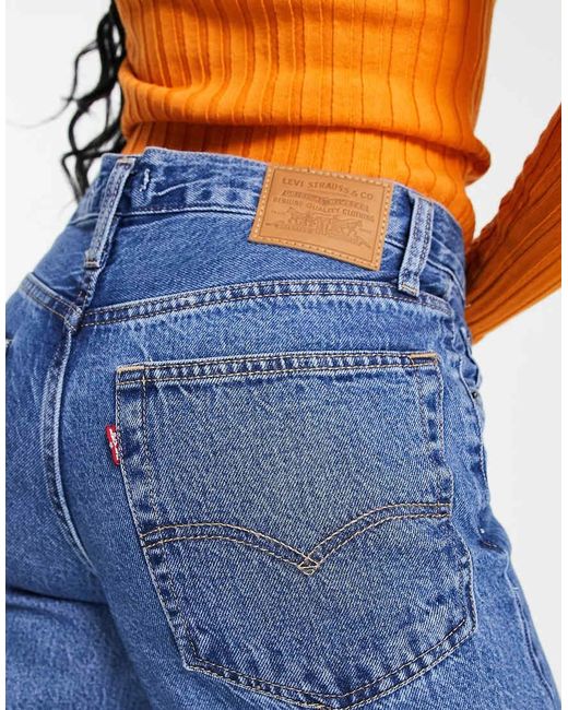 Levi's Blue baggy Dad Jean