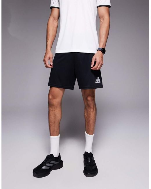 Adidas Originals Gray Adidas Football Entrada 26 Shorts for men