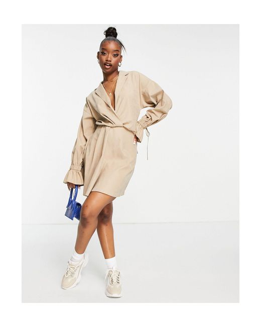 ASOS Blouson Sleeve Mini Shirt Skater 