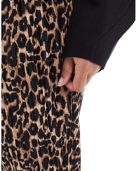 ONLY Black Pull Up Loose Trousers