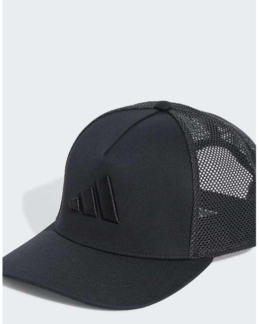 Adidas Originals Black Snapback Trucker Cap