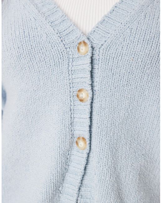 Abercrombie & Fitch Gray Long Sleeve Button Through Cardi