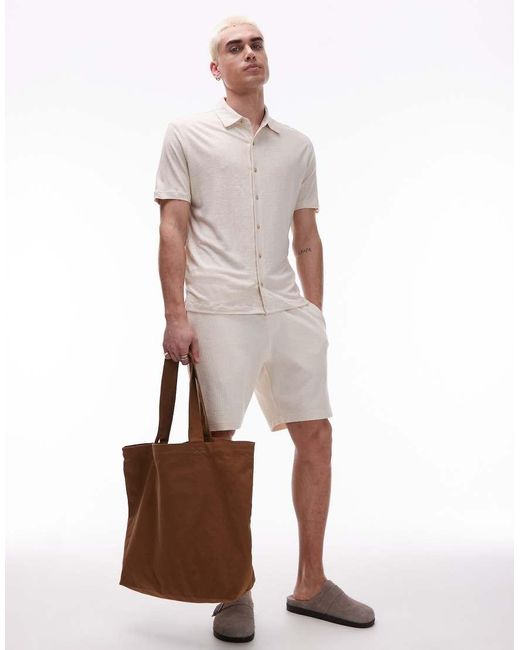 Camicia Bianca di Mango in White da Uomo