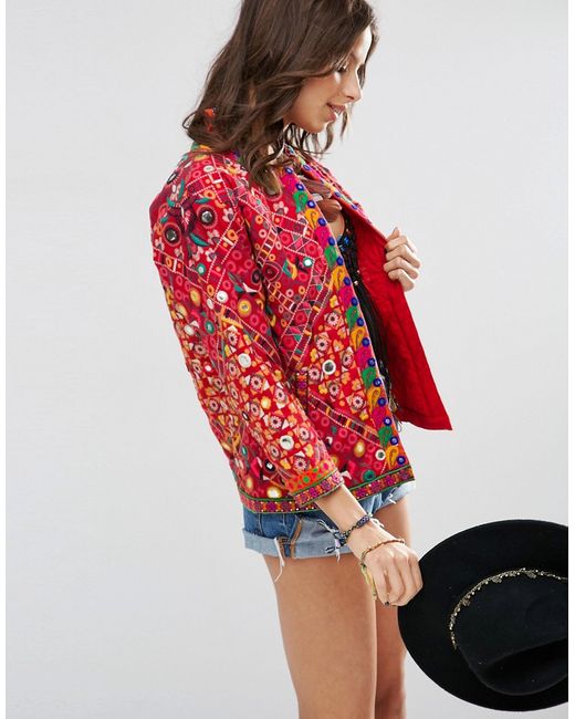 Mirror work cheap coat