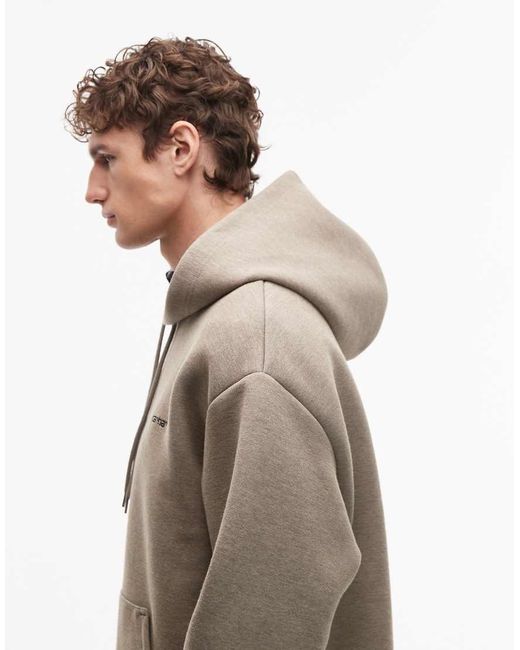 Carhartt Gray Alda Oversized Pullover Hoodie for men
