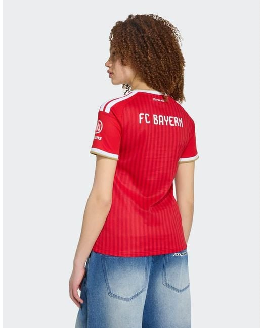 Adidas Originals Red Fc Bayern Munich 26/27 Home Jersey