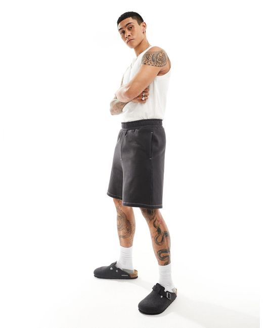 ASOS – oversize-shorts in White für Herren
