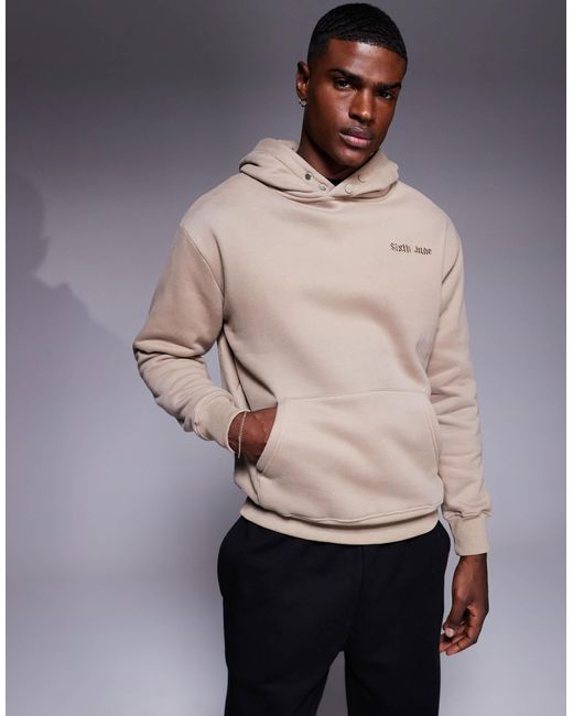 Sixth June – kapuzenpullover in Natural für Herren