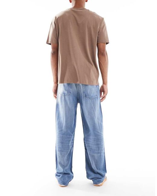 Calvin Klein Blue baggy Jeans for men