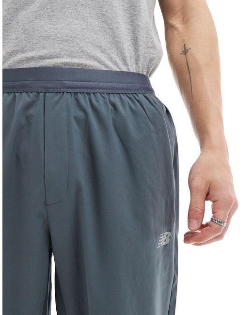 Ac - pantaloni affusolati grigi da 29" di New Balance in Blue da Uomo
