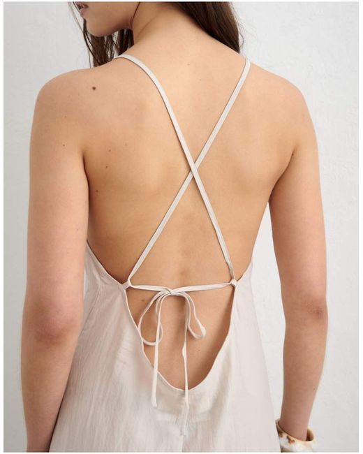 Aim'n Natural Sand Riviera Maxi Dress