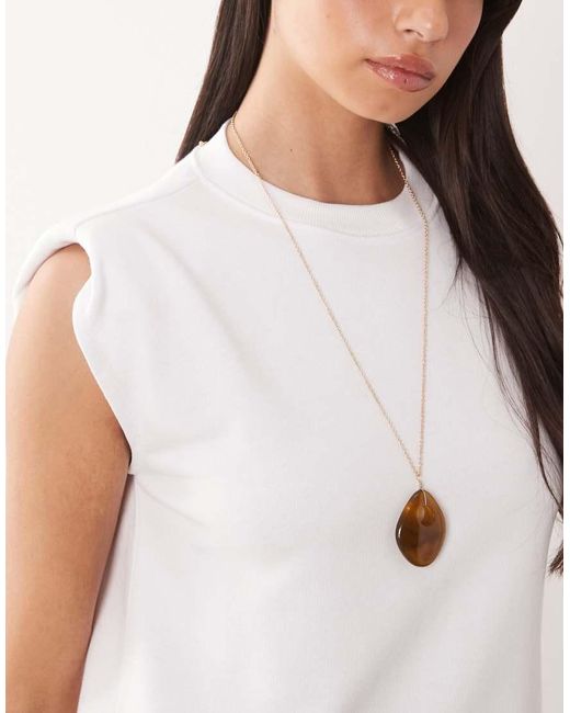 ASOS White Shoulder Pad T Shirt Tank Dress
