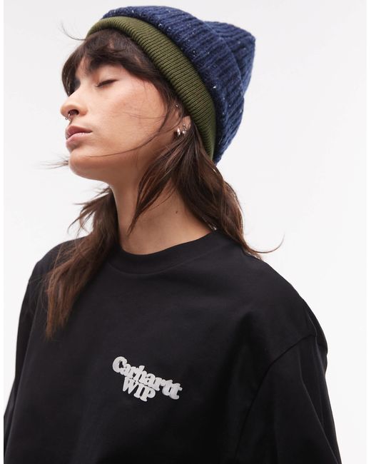 Carhartt White – linked charms – langärmliges shirt