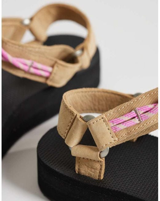 Teva Black Midform Universal Knotted Sandals
